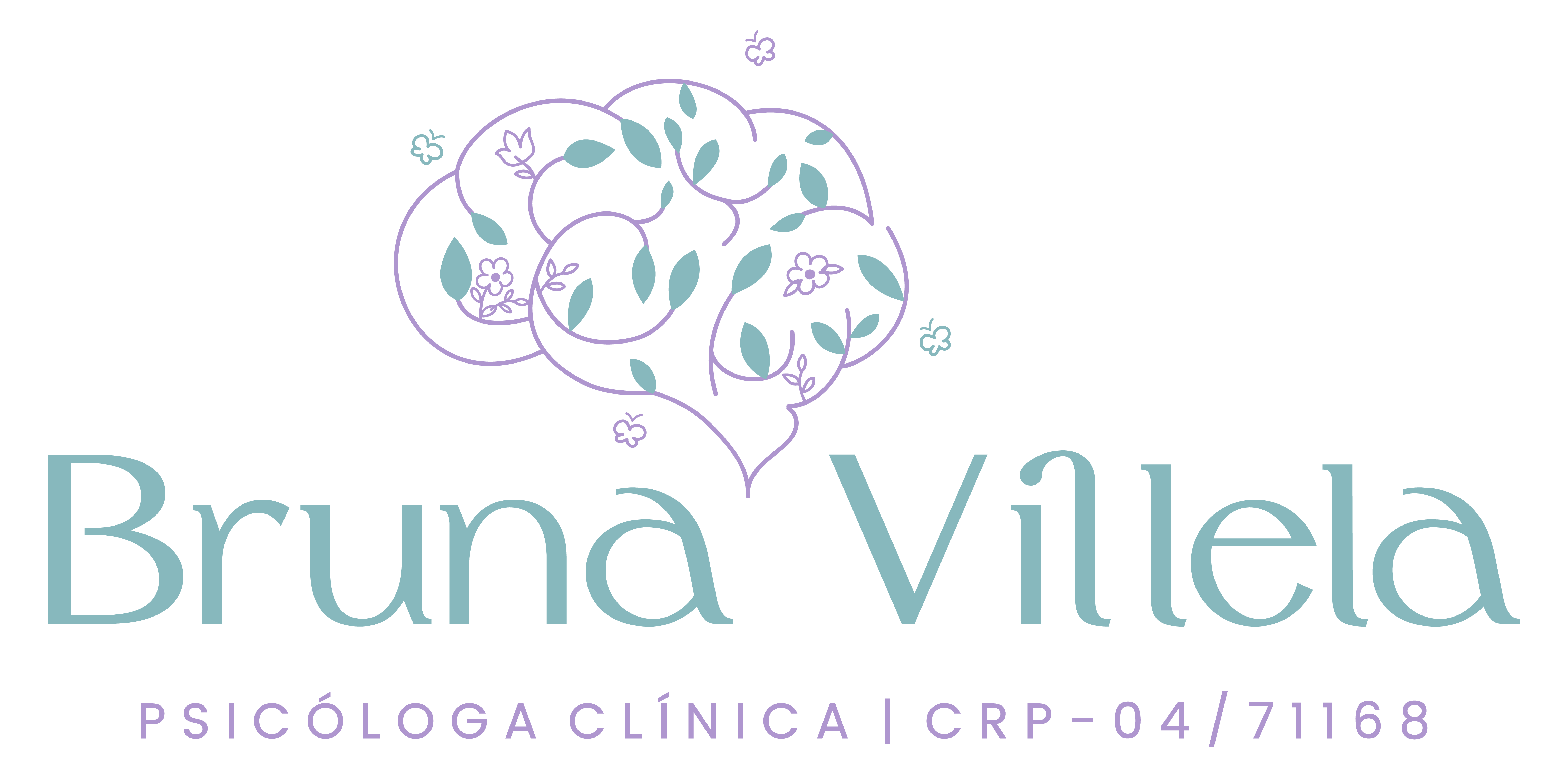 Logotipo Bruna Villela – Psicóloga Clínica